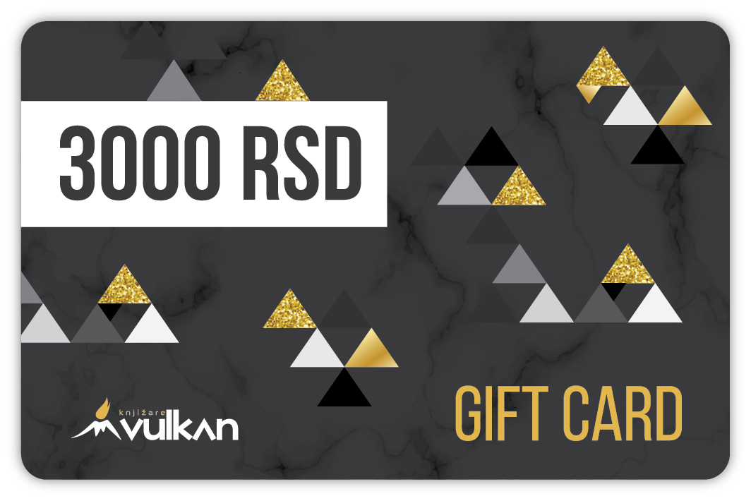 GIFT KARTICA / VAUČER Crna 3000 