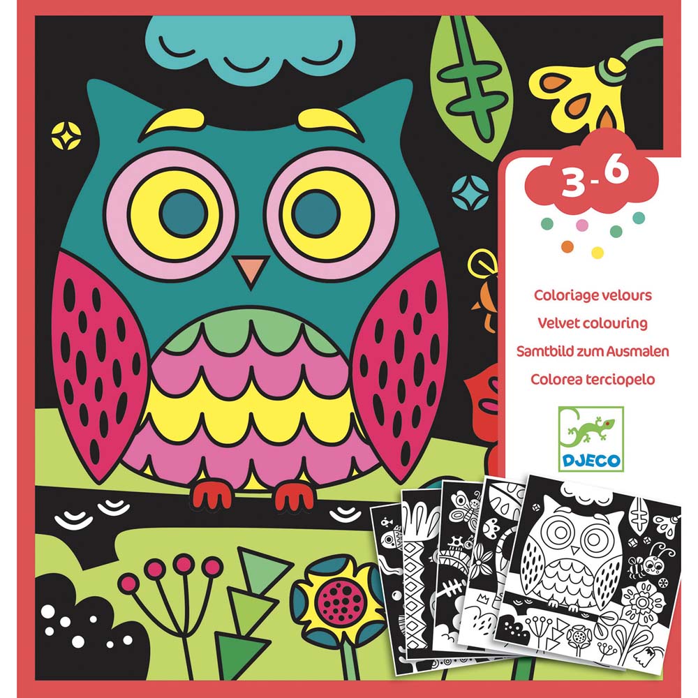 Kreativni set za bojenje VELVET 