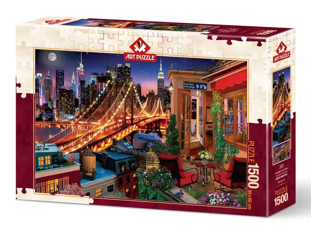 Puzzle BRUKLINSKA TERASA 1500 kom 