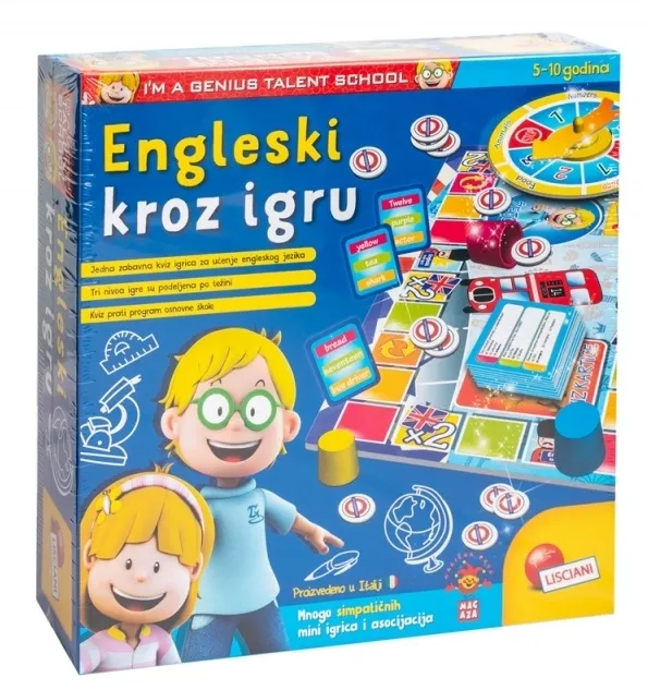 MALI GENIJE edukativna igra ENGLESKI KROZ IGRU