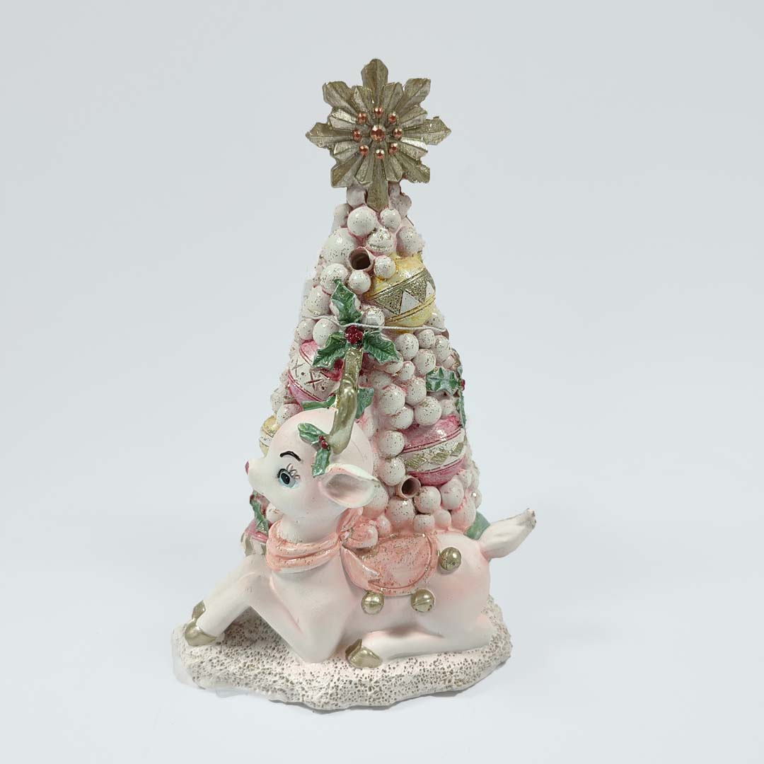 Novogodišnja figura - LANE SA JELKOM 