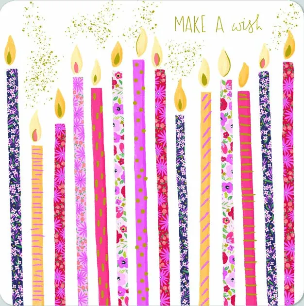 FLORAL CANDLES 