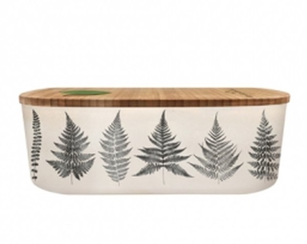BIOLOCO kutija za hranu BLACK AND WHITE LEAVES 