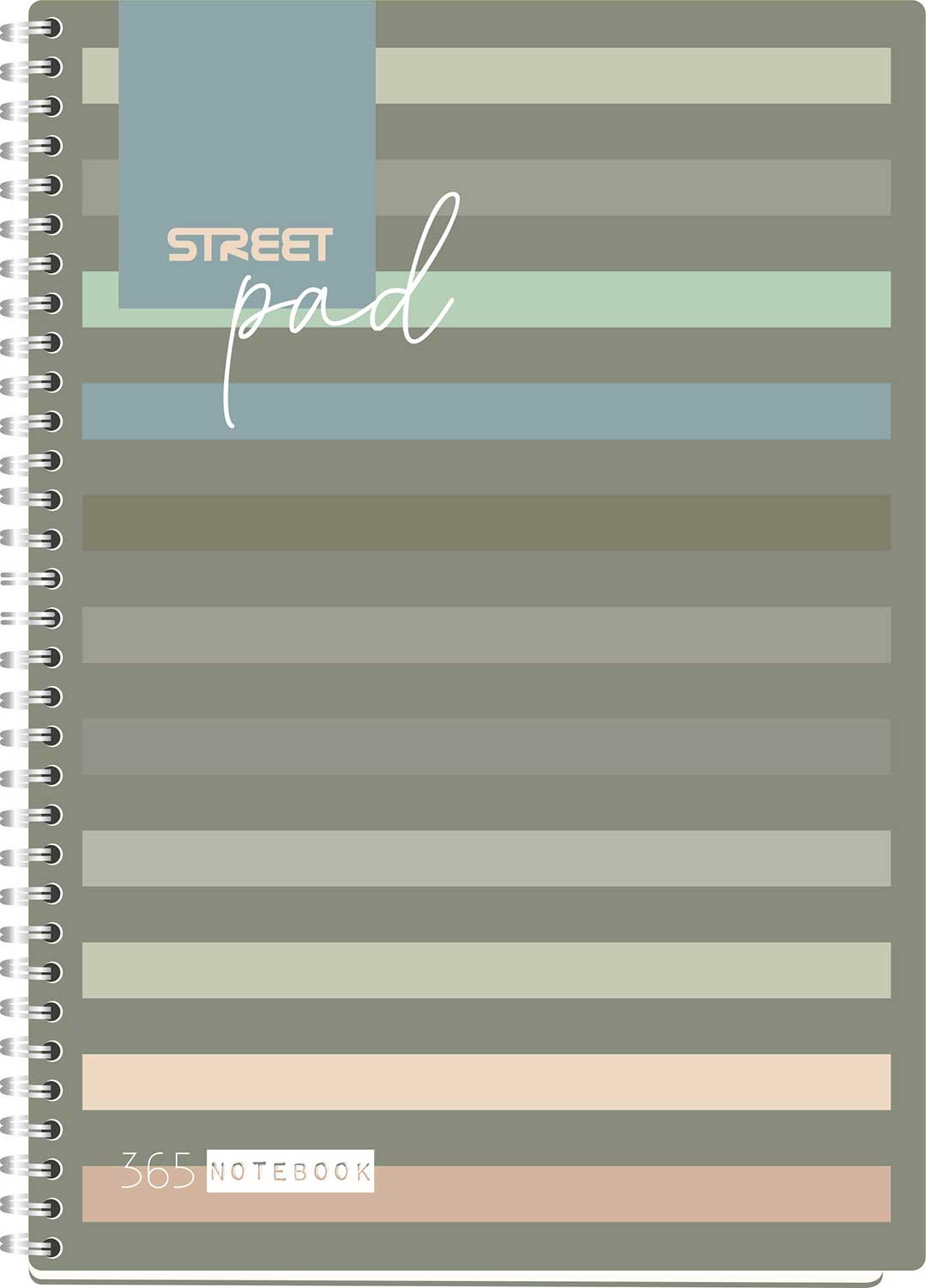 STREET LINES sveska A4 linije 