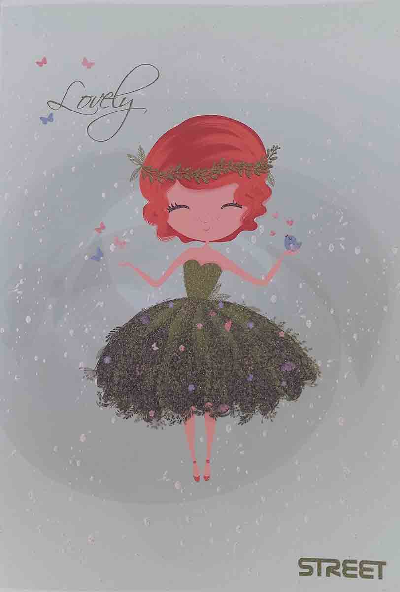 FASHION  SVESKA A4/54L/LINIJE.MAR 