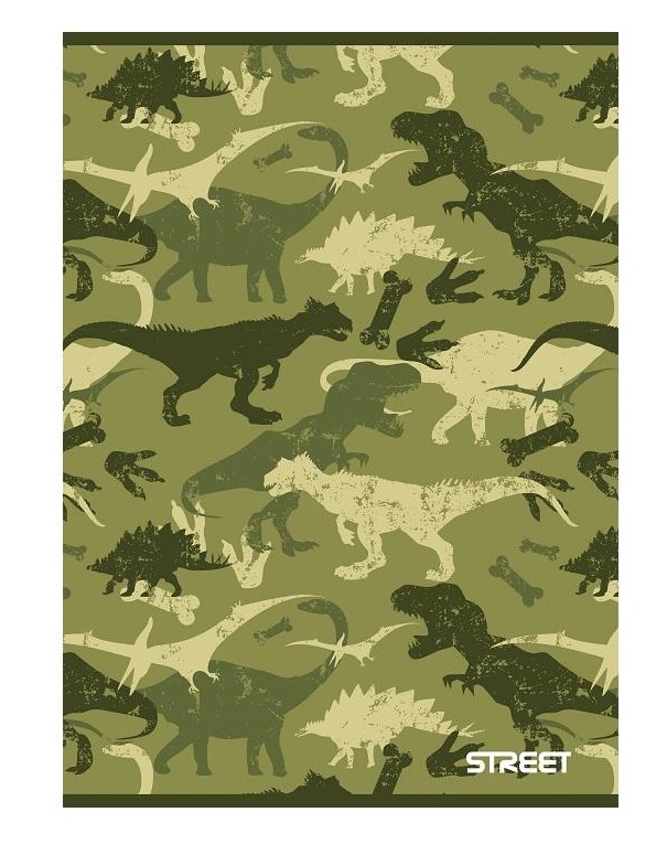 DINOSAURS SVESKA A4/54L/PRAZNA 