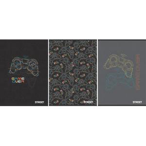 GAMING  SVESKA A4/54L/LINIJE SA MARGINOM 