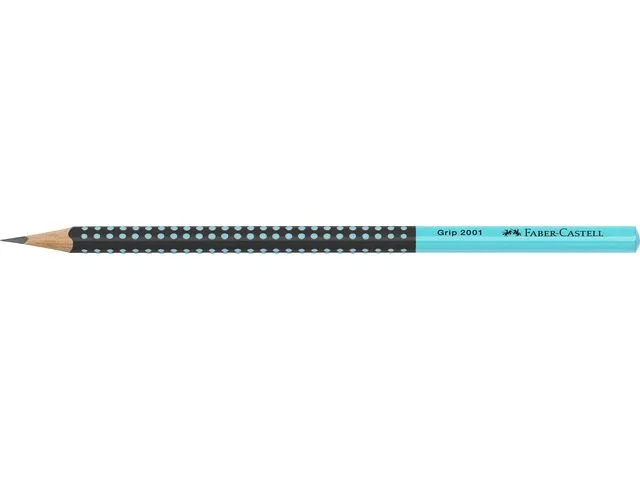 FABER CASTELL grafitna olovka HB CRNA-TIRKIZ 
