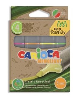 Textliner flomaster 1/4 ECO FAMILY 