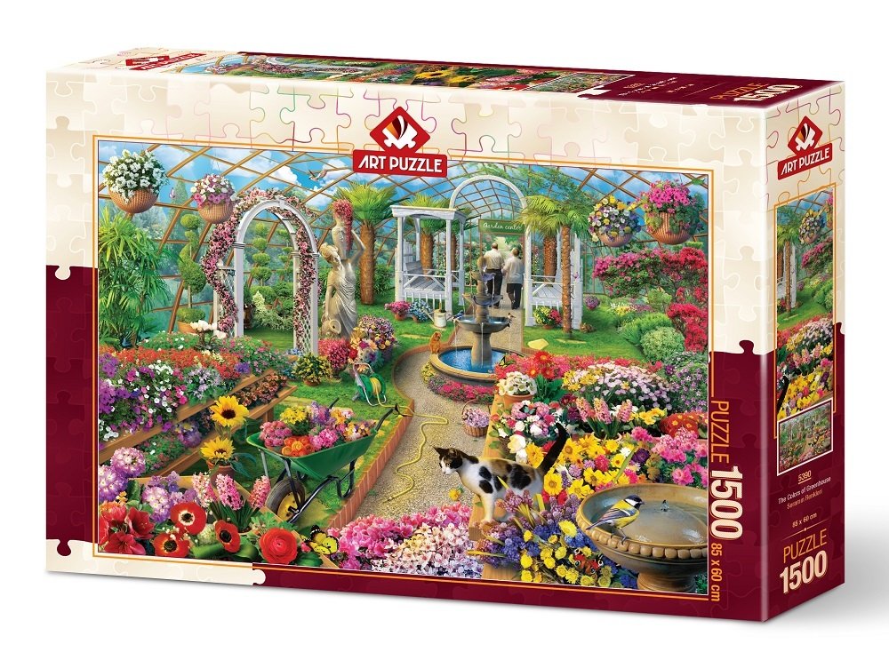 Puzzle 2000 THE COLORS OF GREENHOUSE 