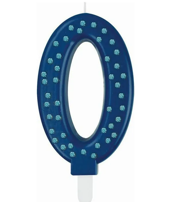 Rođendanska svećica BROJ 0 