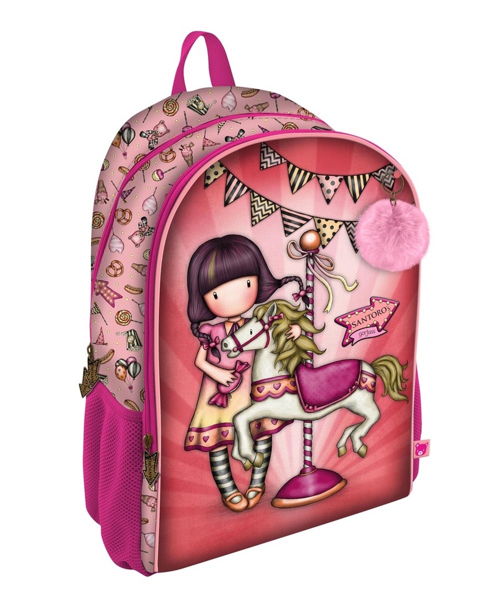 Ranac školski sa dve pregrade GORJUSS FAIRGROUND Carousel 