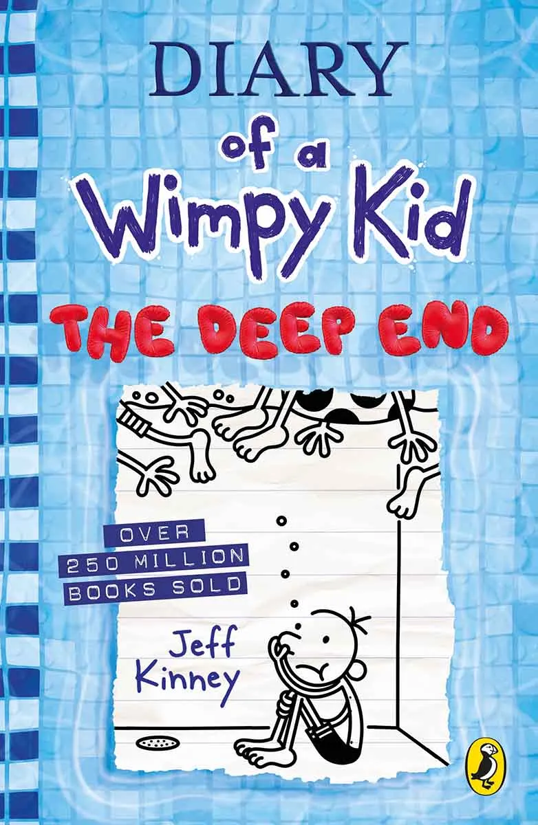 THE DEEP END Diary of a Wimpy Kid book 15 pb 