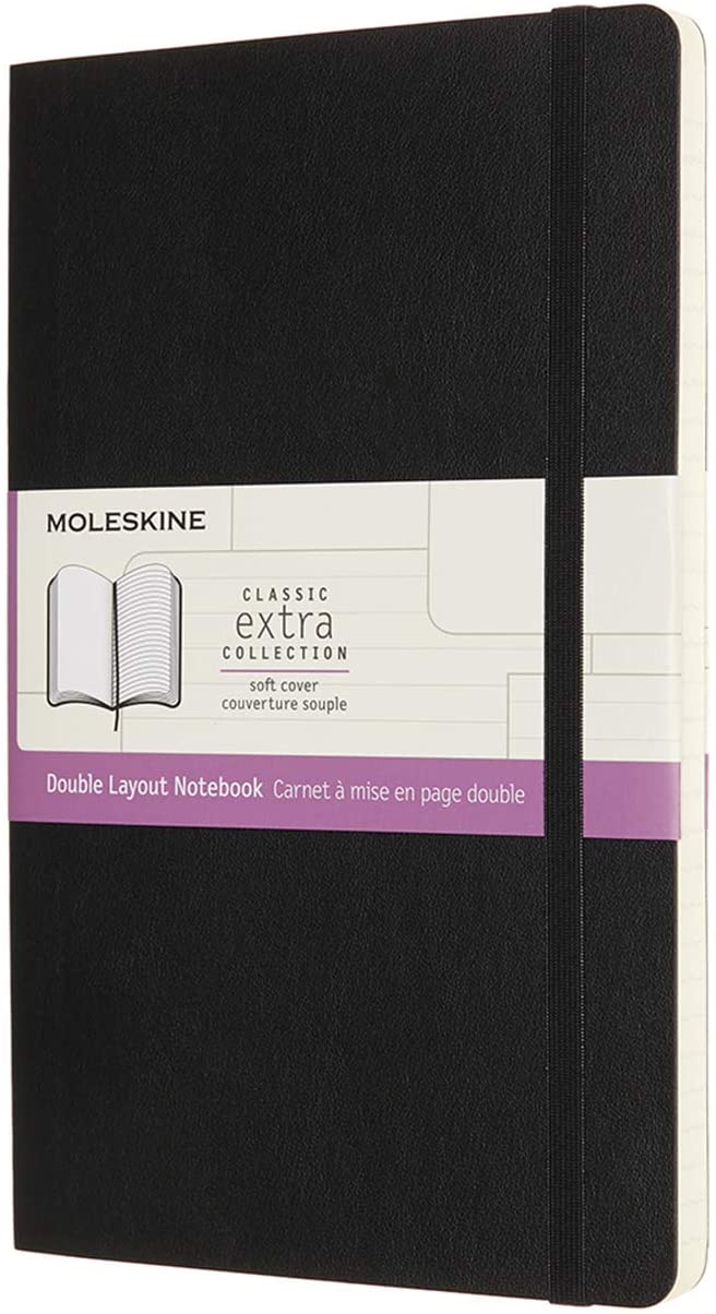 MOLESKINE beležnica L, MP - crna 