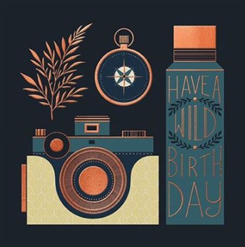 Rođendanska čestitka WILD BIRTHDAY 