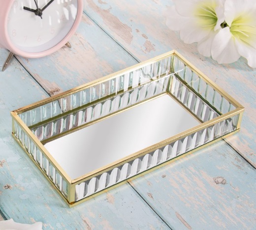 Dekorativni poslužavnik GOLD - MALI 