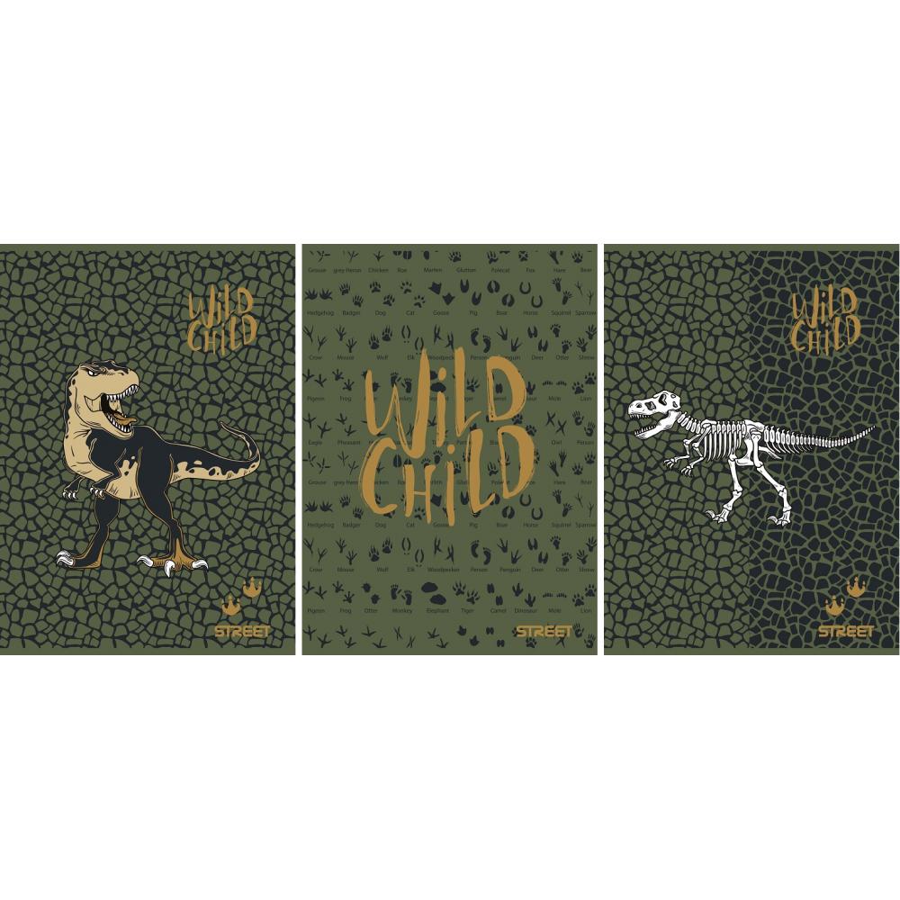 Sveska A5 na linije DINOSAURS 