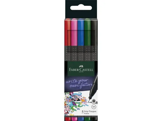 FABER CASTELL flomasteri lajneri 1/5