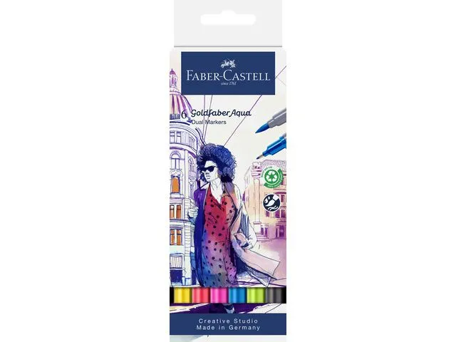 FABER CASTELL  flomasteri 1/6 
