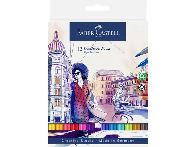 FABER CASTEL flomasteri 1/12 