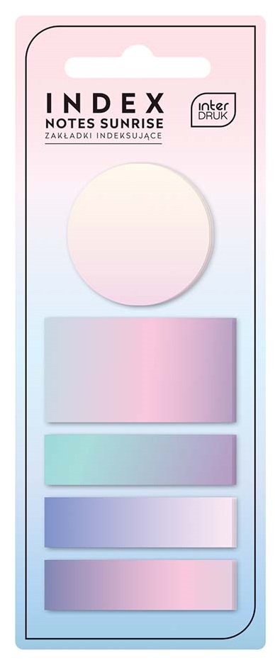 Set obeleživača i blokčića SUNRISE 