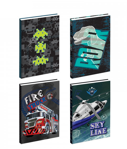 Sveska A4 TP PREMIUM BOYS COLLECTION 2022 na linije (više motiva) 