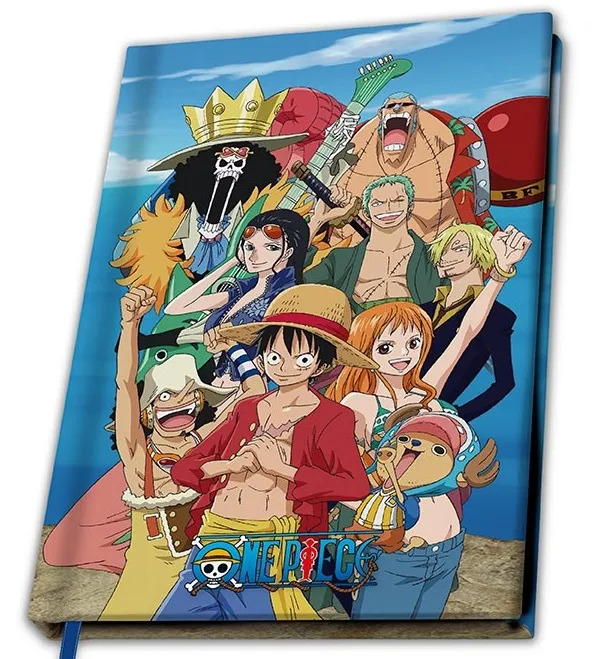 ONE PIECE notes A5 na linije