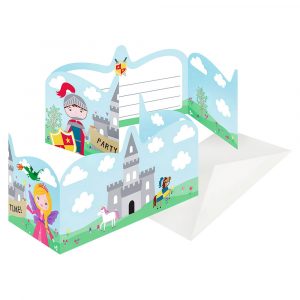 Rođendanske pozivnice - PRINCEZA i VITEZ 