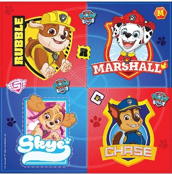 Pakovanje 16 salveta PAW PATROL 