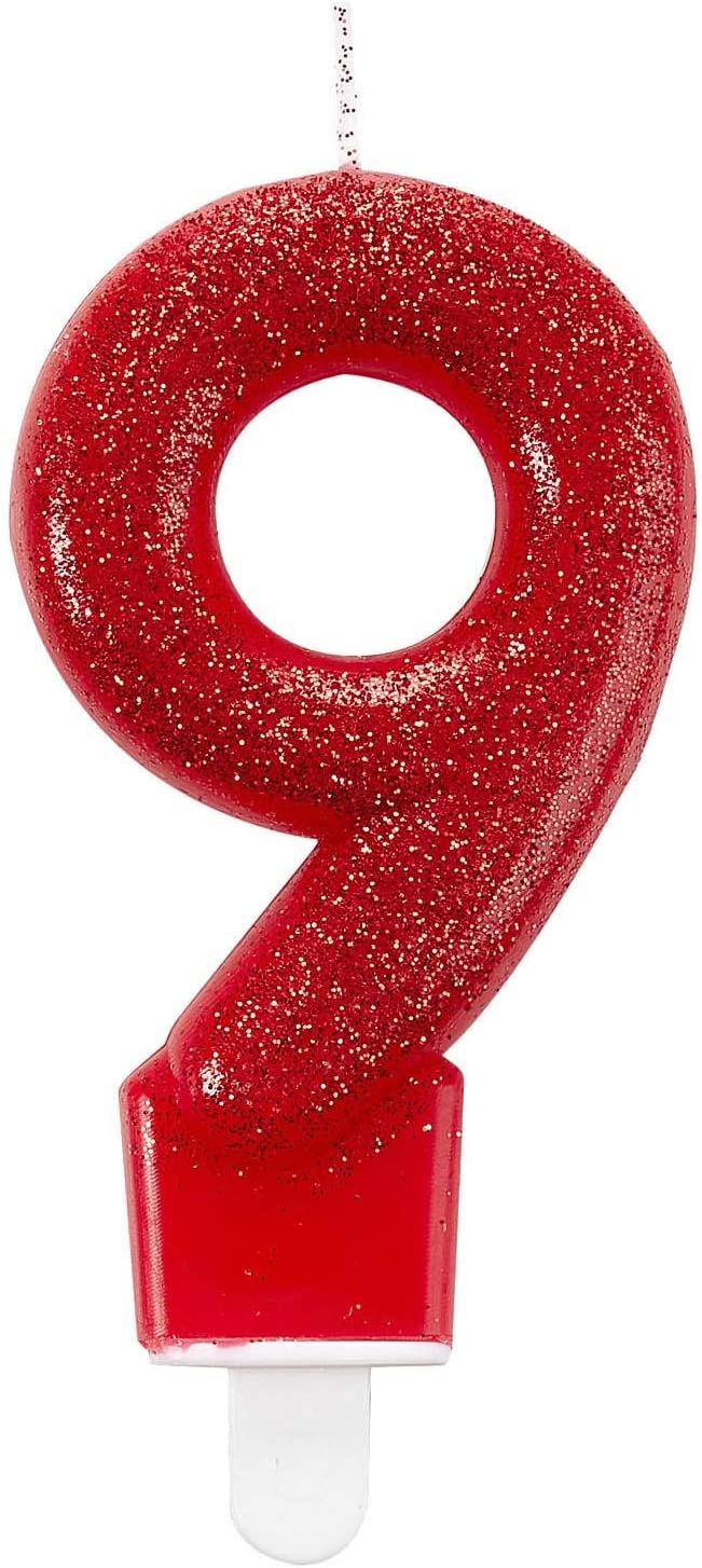 Rođendanska svećica broj 9 