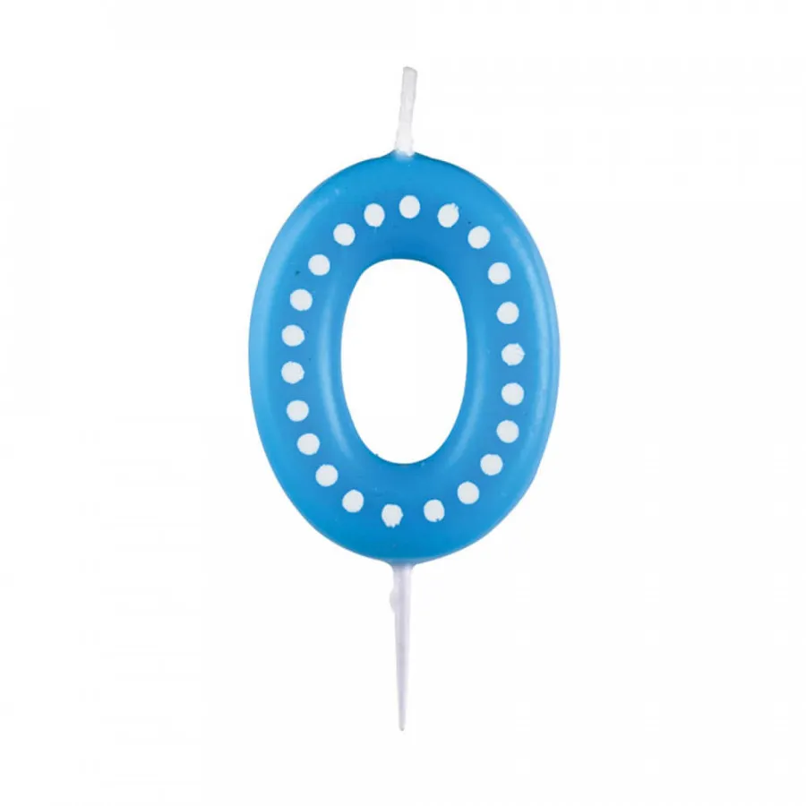 Rođendanska svećica broj 0 