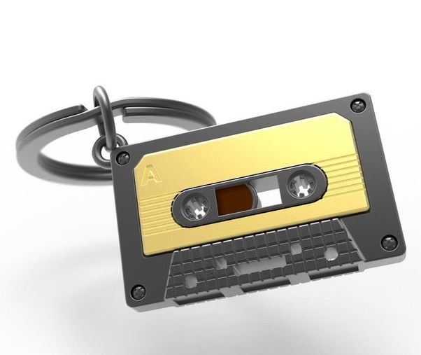 Privezak za ključeve KASETA 