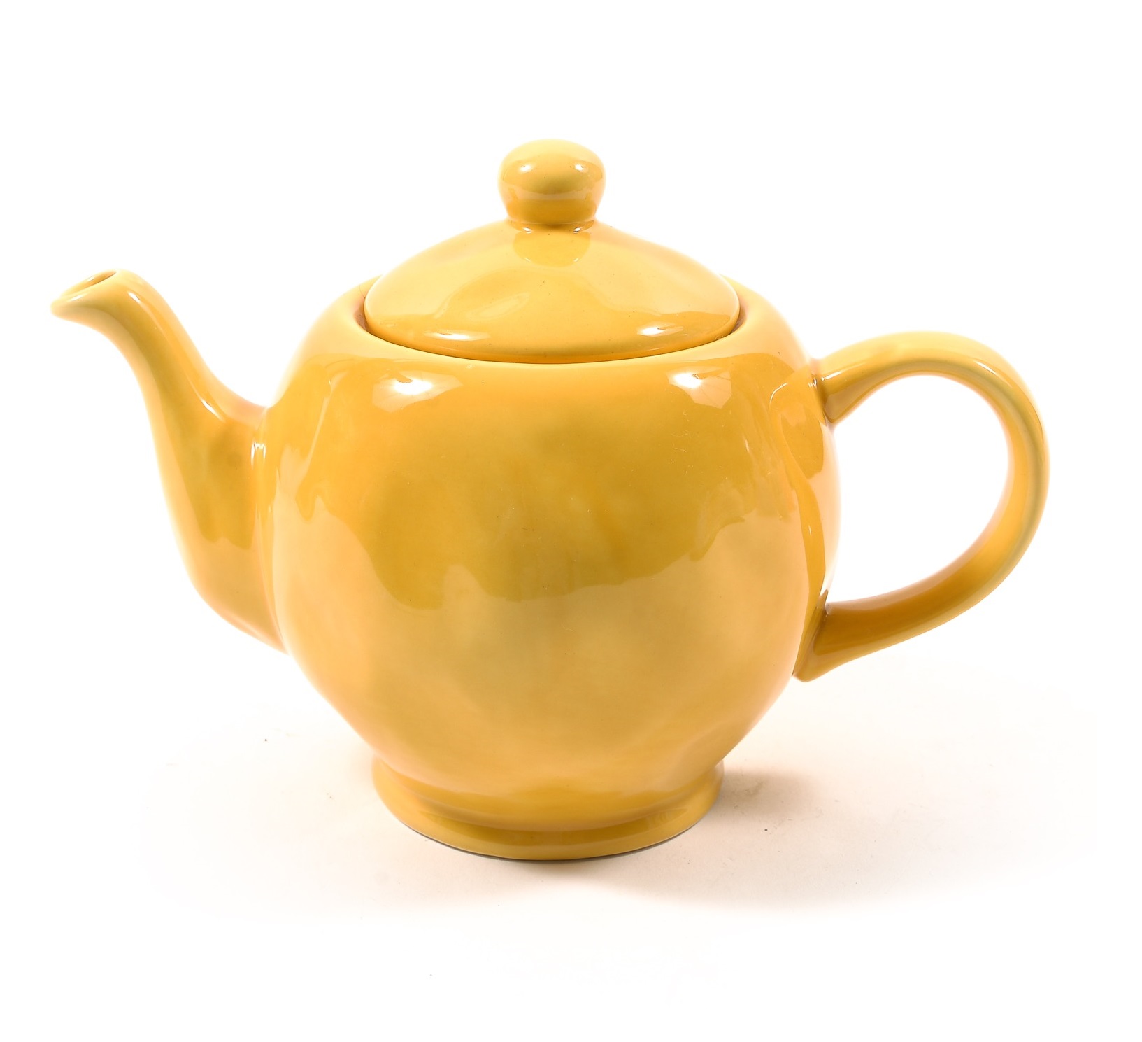 Porcelanski čajnik ŽUTI 