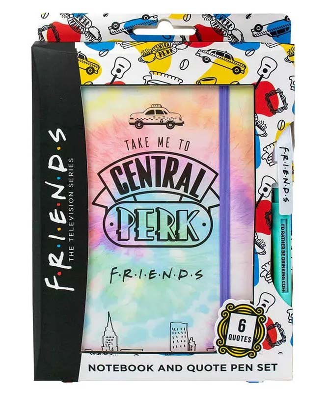 Notes A5 i olovka FRIENDS CENTRAL PERK 