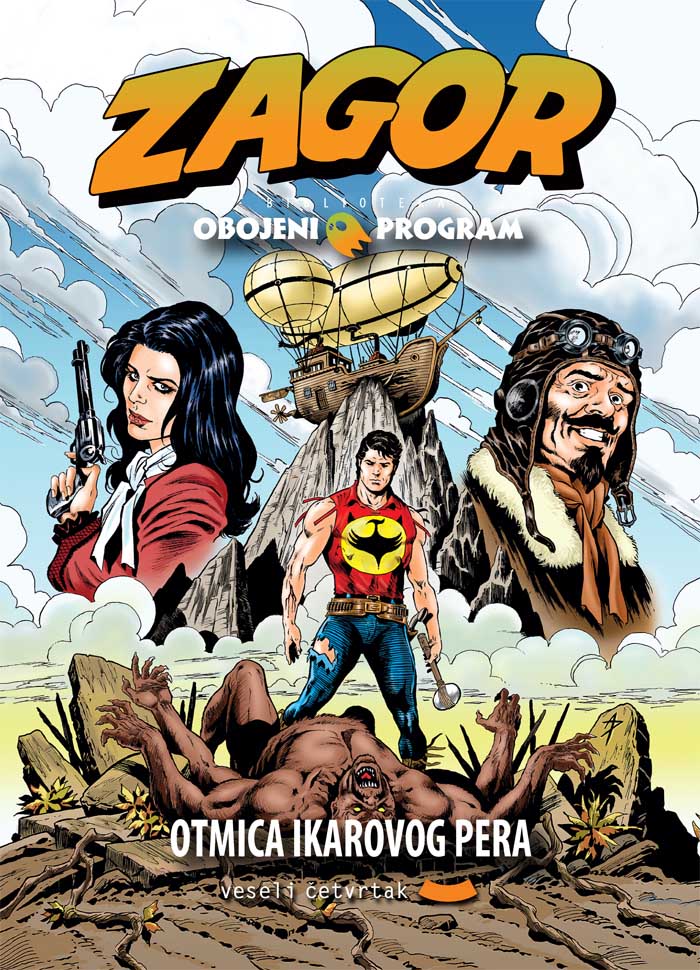OBOJENI PROGRAM 56 Zagor, Otmica Ikarovog pera 