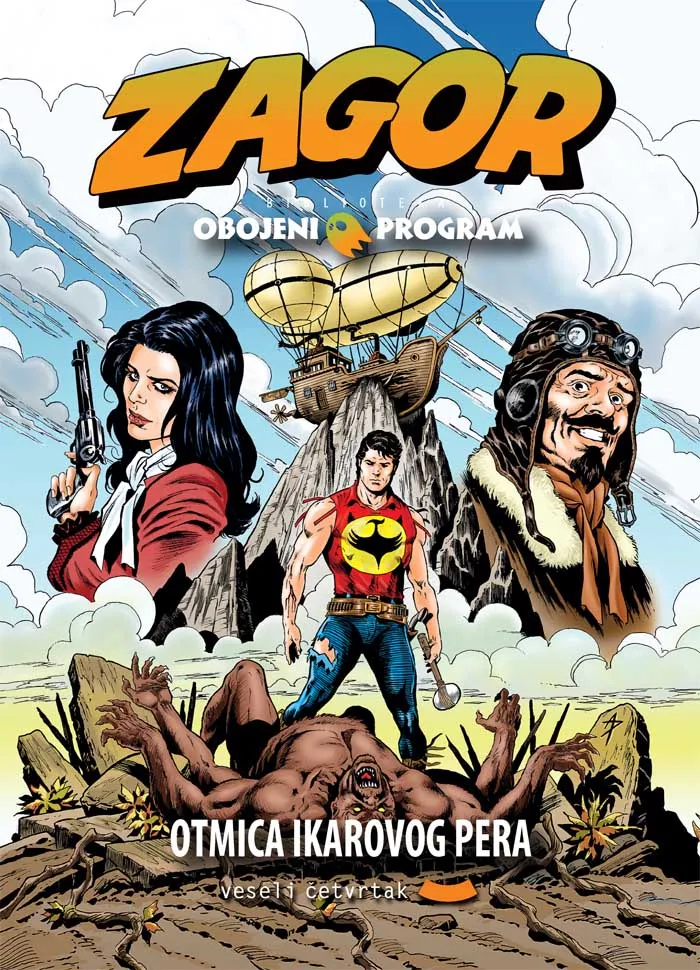 OBOJENI PROGRAM 56 Zagor, Otmica Ikarovog pera 
