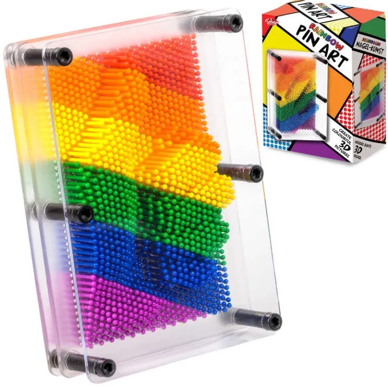 Retro igračka RAINBOW PIN ART 