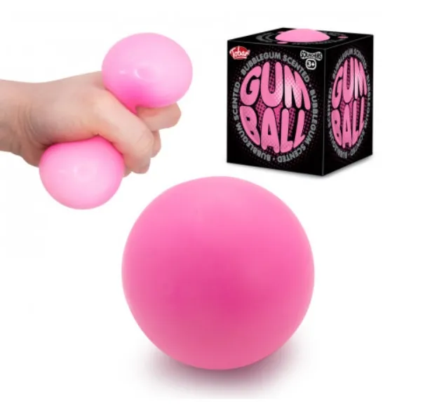 Antistres loptica SCRUNCHEMS - BUBBLEGUM 