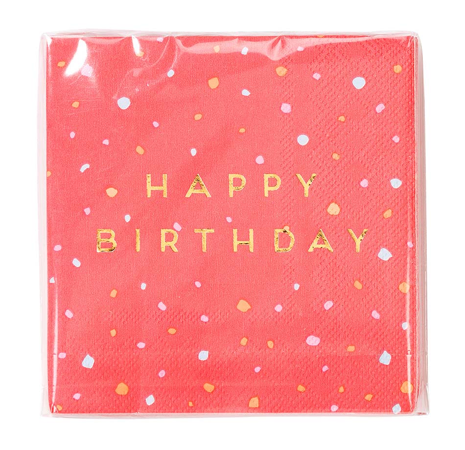 Salvete ROSE 25x25cm, 16 kom 