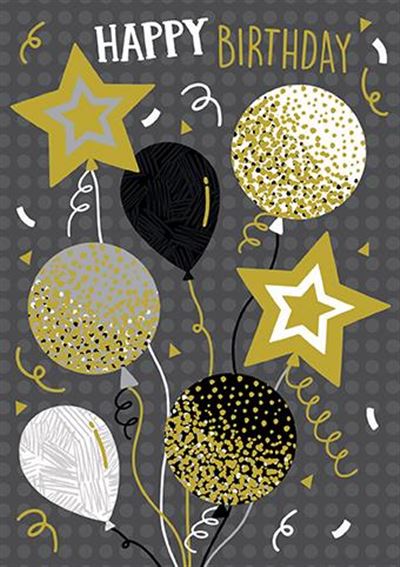 Rođendanska čestitka PARTY BALLOONS 