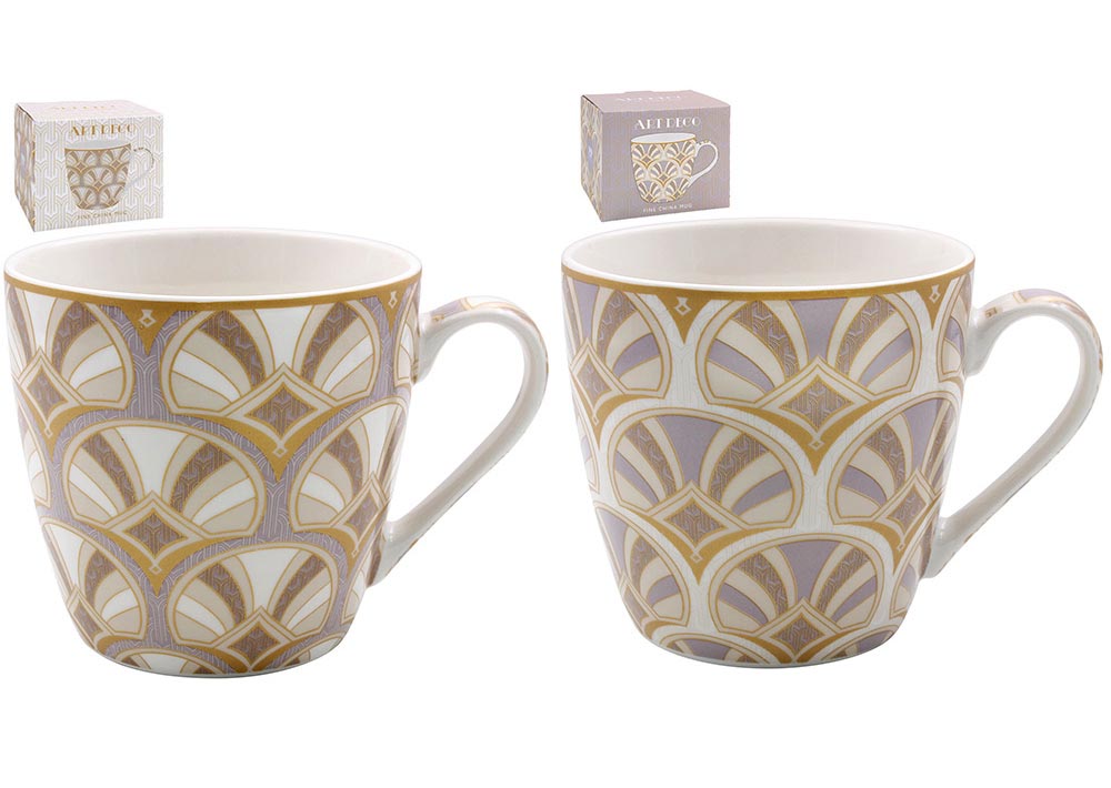 Velika porcelanska šolja ART DECO 