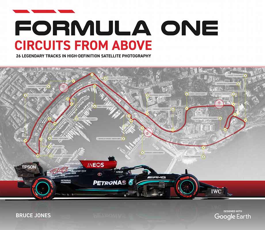 F1 CIRCUITS FROM ABOVE 