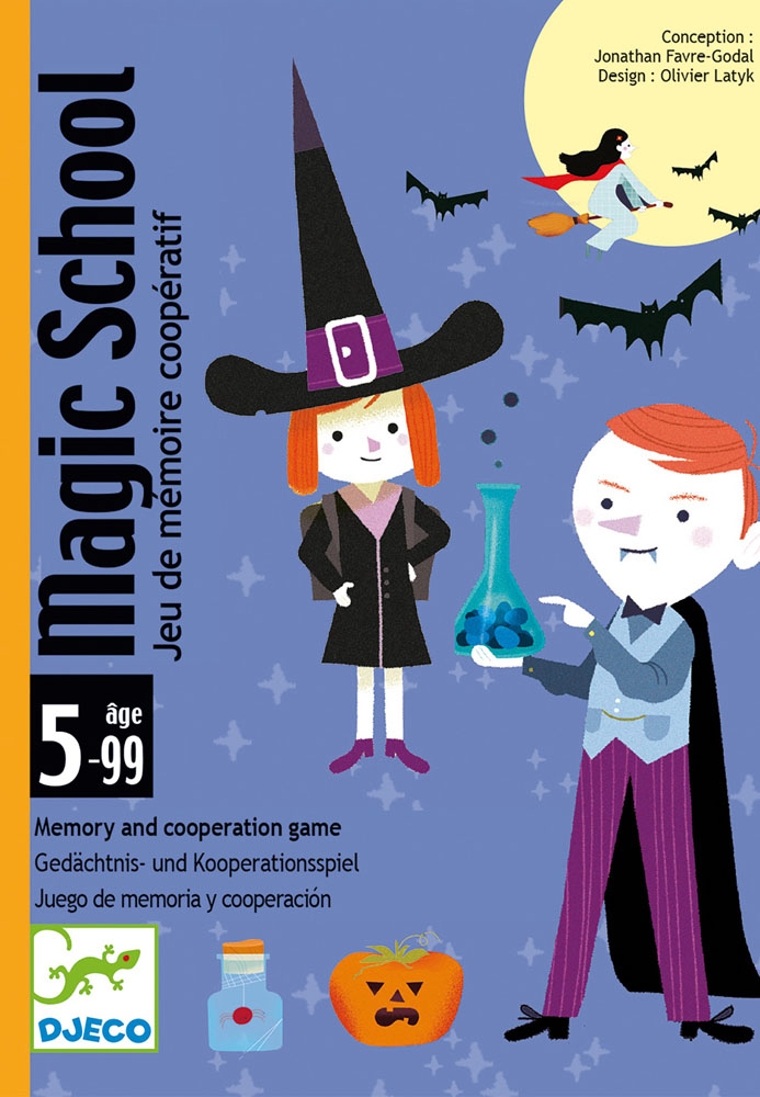 Društvena igra kartama MAGIC SCHOOL 