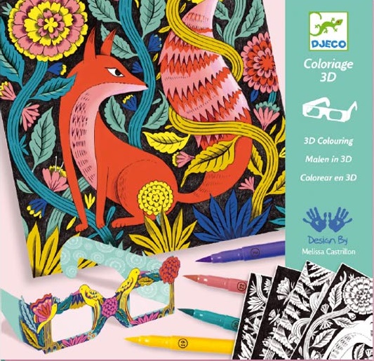 Čarobna bojanka FANTASY FOREST 