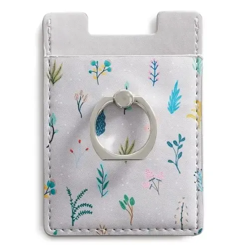 Poliuretanska futrola za kartice FLOWERS 
