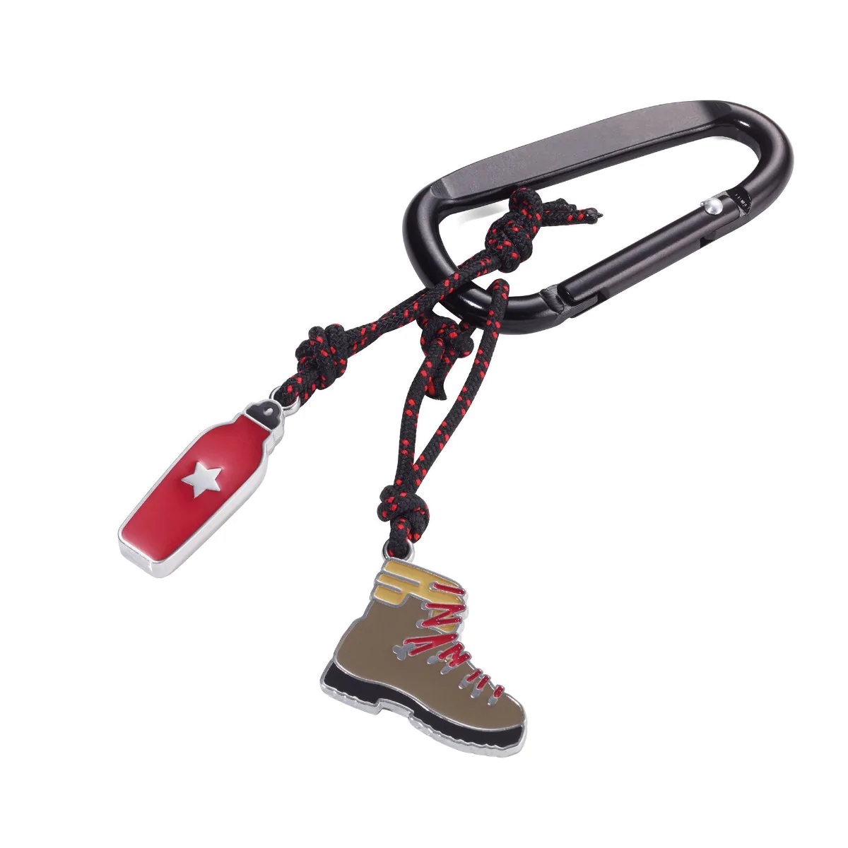 Privezak za ključeve HIKING CHARMS AND CARABINER CLIP 