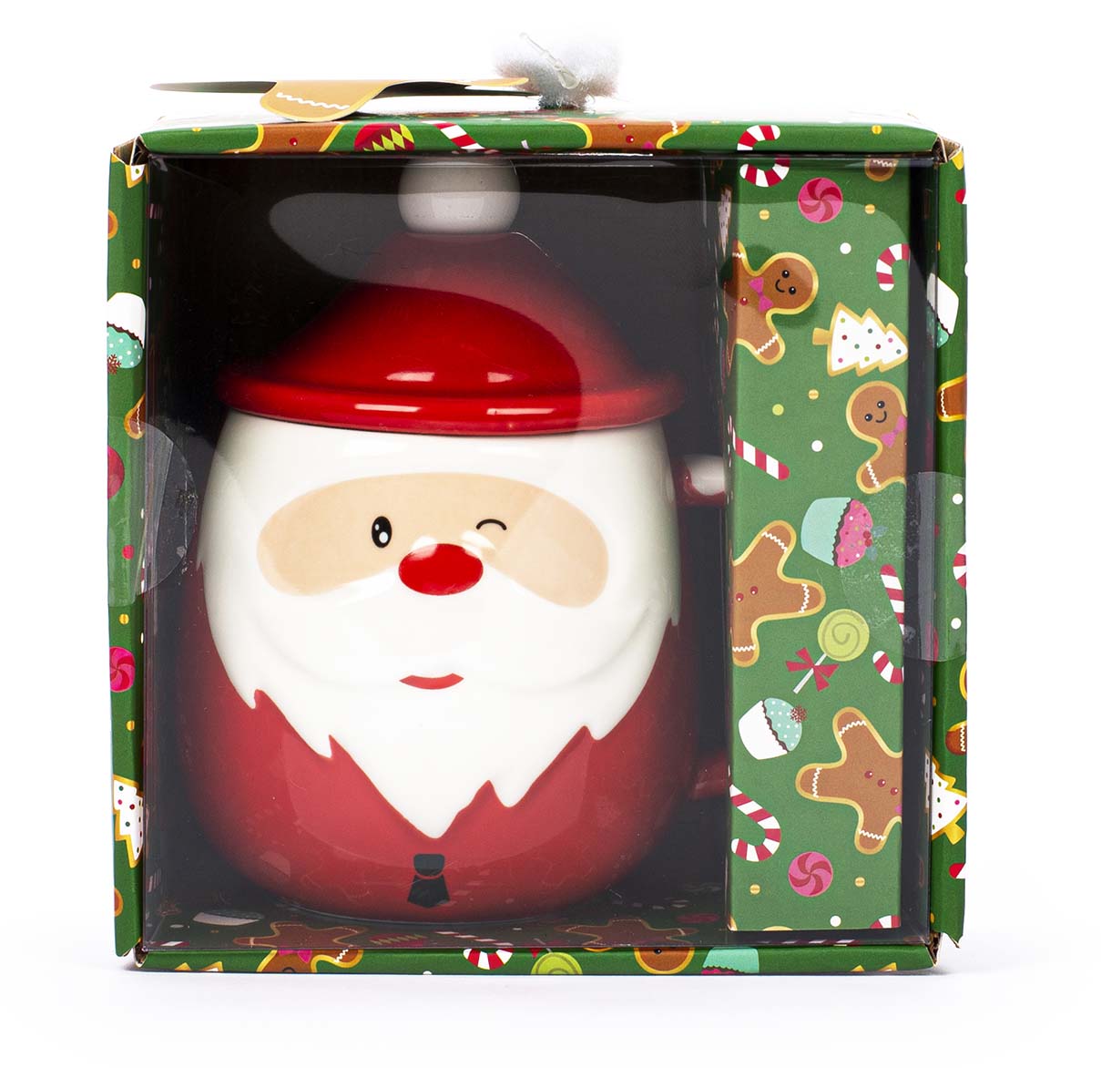 Šolja sa poklopcem i kašikom NOVA GODINA 