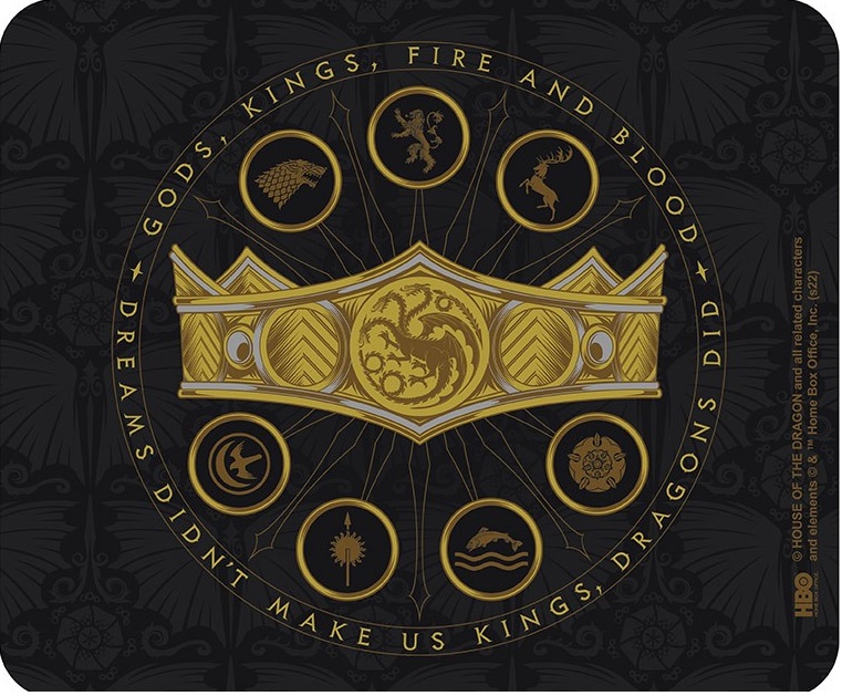 HOUSE OF THE DRAGON podloga za miša TARGARYEN 