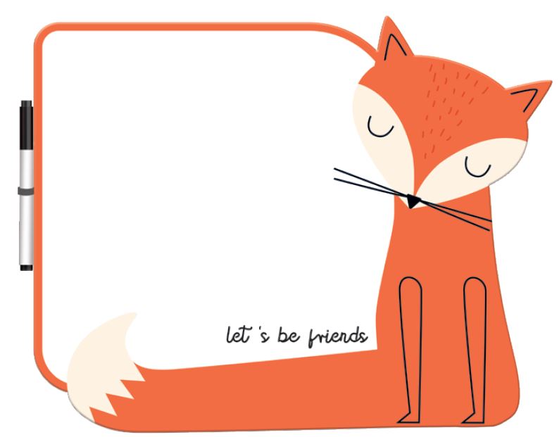 Piši briši tabla za poruke FOX 