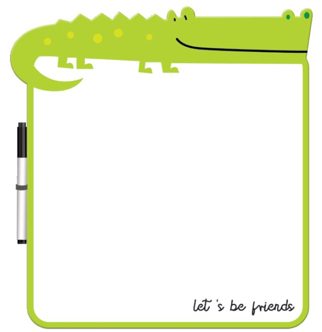 Piši briši tabla za poruke CROCODILE 